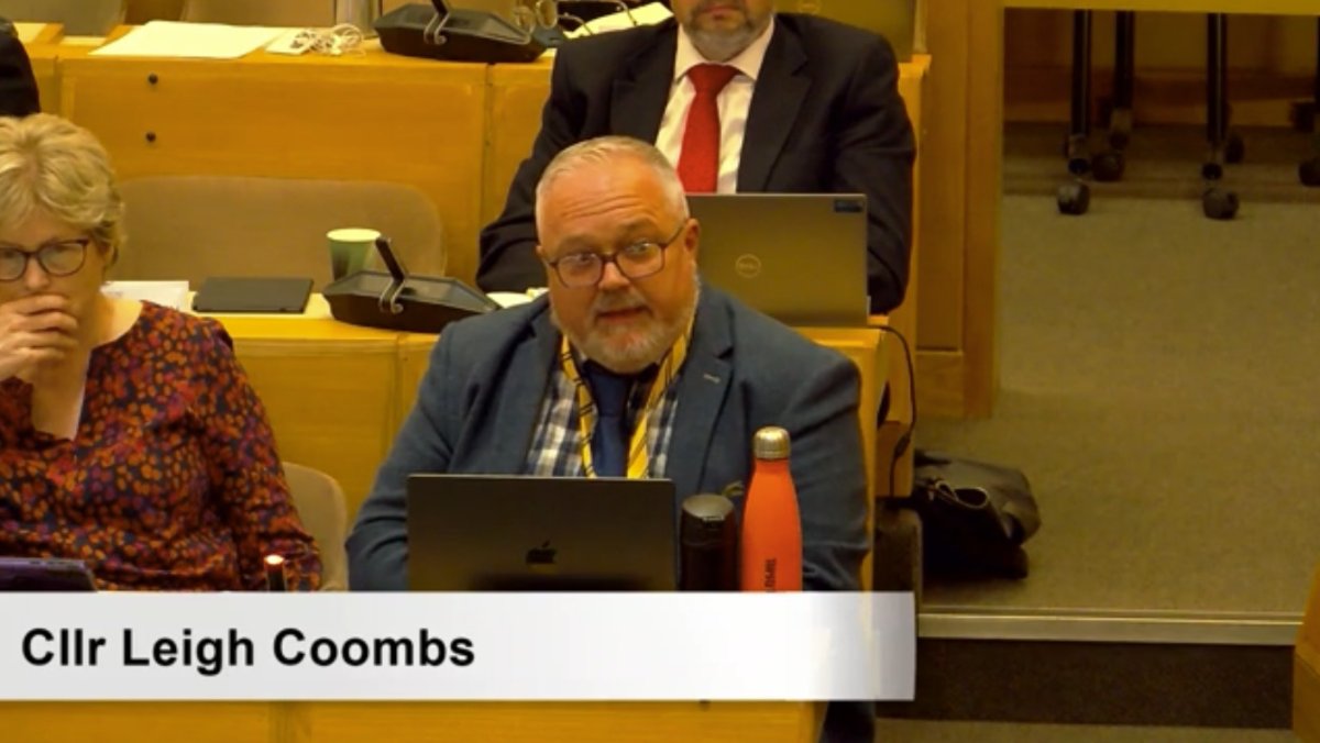 Cllr Leigh Coombs speaks up for residents as planning call-in ends